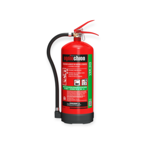 OgnioChron 6 liter Lithium-Ion brandblusser